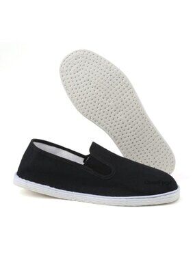 Martial Art Kung Fu Tai Chi Canvas Cloth Sole Slip-On Shoes